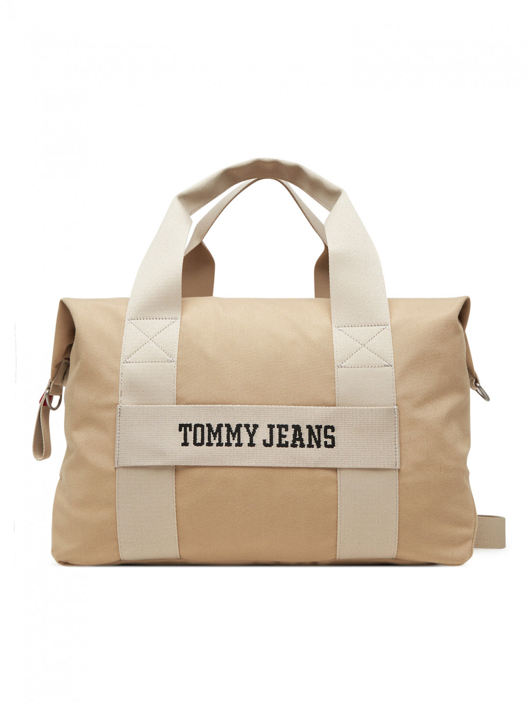 Tommy Jeans Taška Retro Cool Duffle AM0AM13325 Béžová